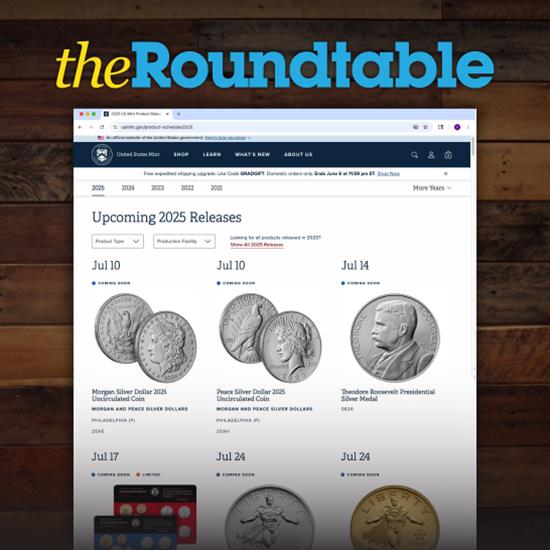 Heads UP! U.S. Mint Products Coming Our Way!