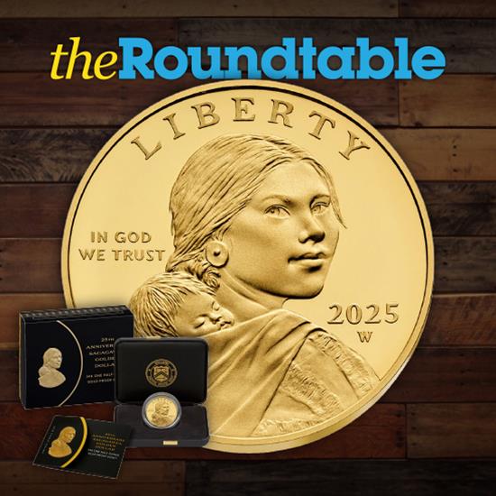 25th Anniversary Golden Sacagawea Dollar Releasing Tomorrow