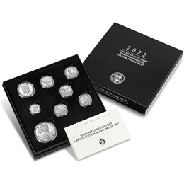 2022 Limited Edition Silver Proof Set OGP 2022 Limited Edition Silver Proof Set OGP