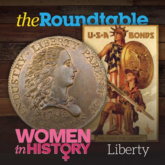 100 Greatest Women On Coins Series: Liberty