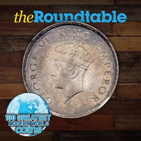 100 Greatest Modern World Coins Series: India 1939-B Rupee