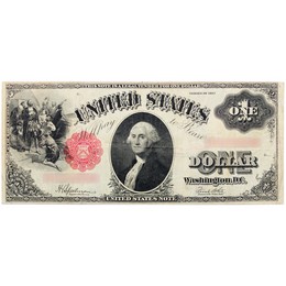 1917 $1 Legal Tender Note Fine - Very Fine Condition
