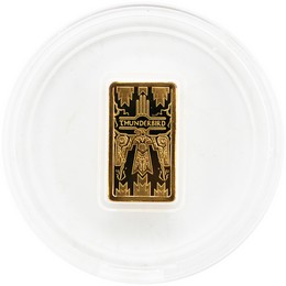 2025 $20 Proof Oglala Lakota Sioux Nation 1/200th oz Gold Thunderbird Ingot Coin