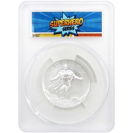 2025 DC Comics Superman 2.5oz Silver Medal PCGS MS70 FDI Superhero Series Label 2025 DC Comics Superman 2.5oz Silver Medal PCGS MS70 FDI Superhero Series Label