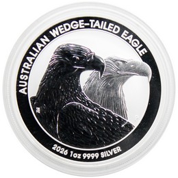 2026 Australia 1oz Silver Wedge Tailed Eagle BU Condition