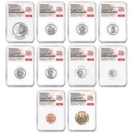 2026 S Semiquincentennial Silver Proof Set NGC PF70 UC FDI America 250 Label
