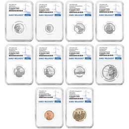 2026 S Semiquincentennial Clad Proof Set NGC PF70 UC ER Blue Label 2026 S Semiquincentennial Clad Proof Set NGC PF70 UC ER Blue Label