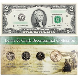 2005 Lewis & Clark Bicentennial Coin and Currency Set 2005 Lewis & Clark Bicentennial Coin and Currency Set
