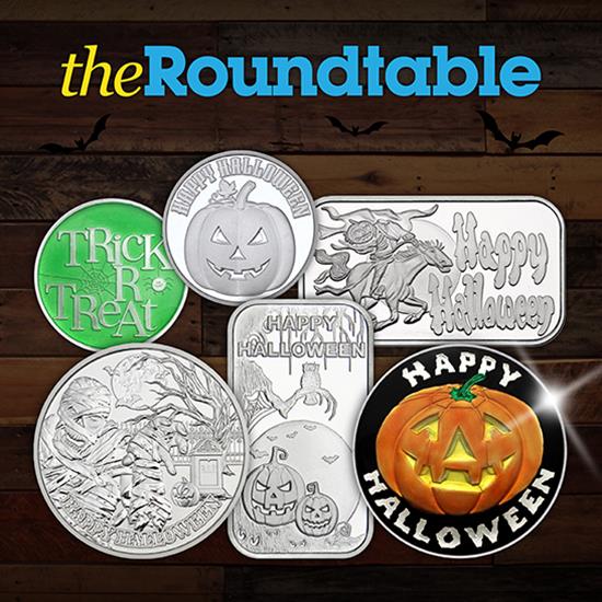 Happy Halloween! Silver Bullion Available Now!