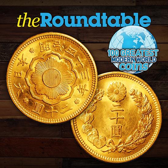 100 Greatest Modern World Coins Series: Japan 1903 Meiji Gold 20 Yen 100 Greatest Modern World Coins Series: Japan 1903 Meiji Gold 20 Yen