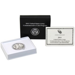2011 Army Commem Half Dollar UNC (OGP)