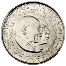 1952 P Washington/Carver Commemorative Half Dollar Brilliant Uncirculated