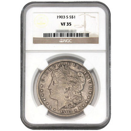 1903-S Morgan Dollar NGC VF-35