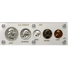 1961 Proof Set (Acrylic Holder)