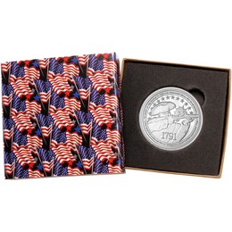 2nd Amendment 1oz .999 Silver Medallion in Gift Box