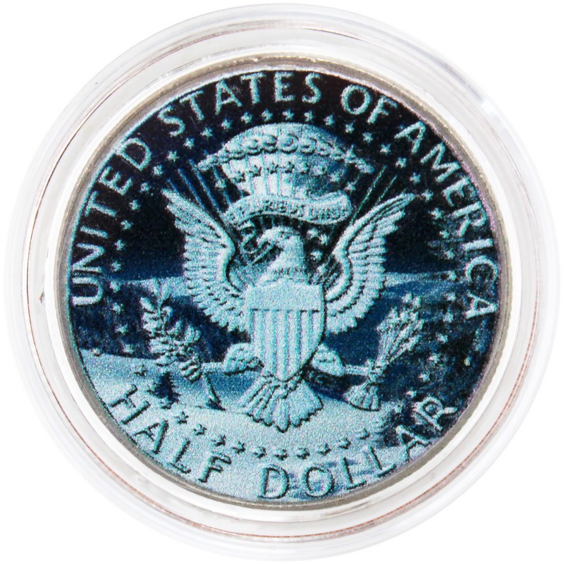 2025 Kennedy Half Dollar Jack Frost Colorized Edition | The Coin Vault