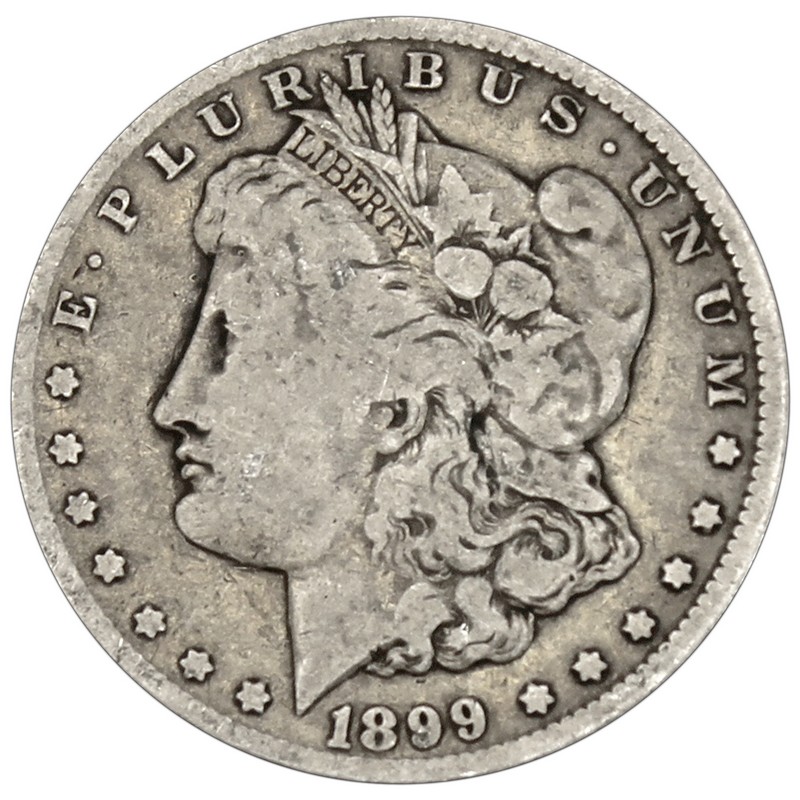 1899 O Morgan 90% Silver Dollar in VG/VF condition