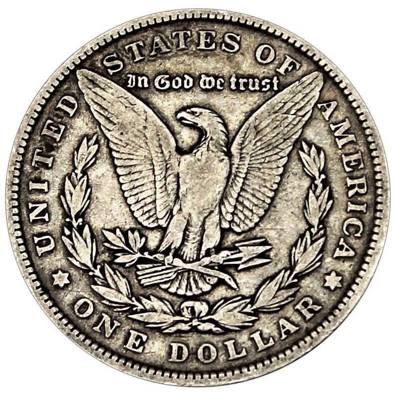 1900 P Morgan 90% Silver Dollar in XF/UNC condition