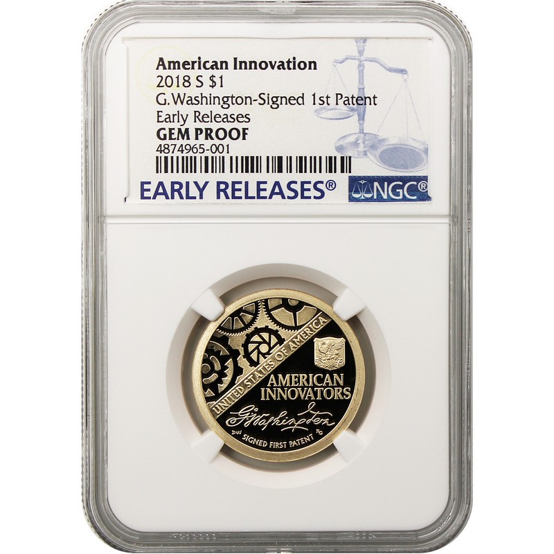 ONE Coin 2018 D INTRODUCTORY AMERICAN INNOVATION Series Dollar Ship TODAY!!