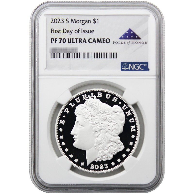 2023 S PF Morgan & Peace NGC PF70 UC FDI FOH Label | The Coin Vault