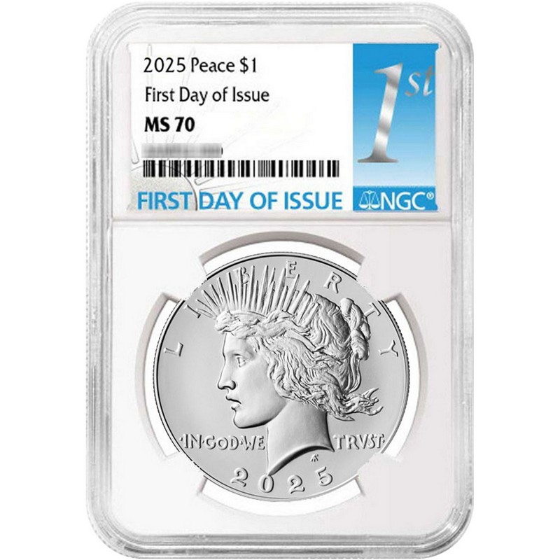 2025 Morgan & Peace Silver Set NGC MS70 FDI 1st Label | The Coin Vault