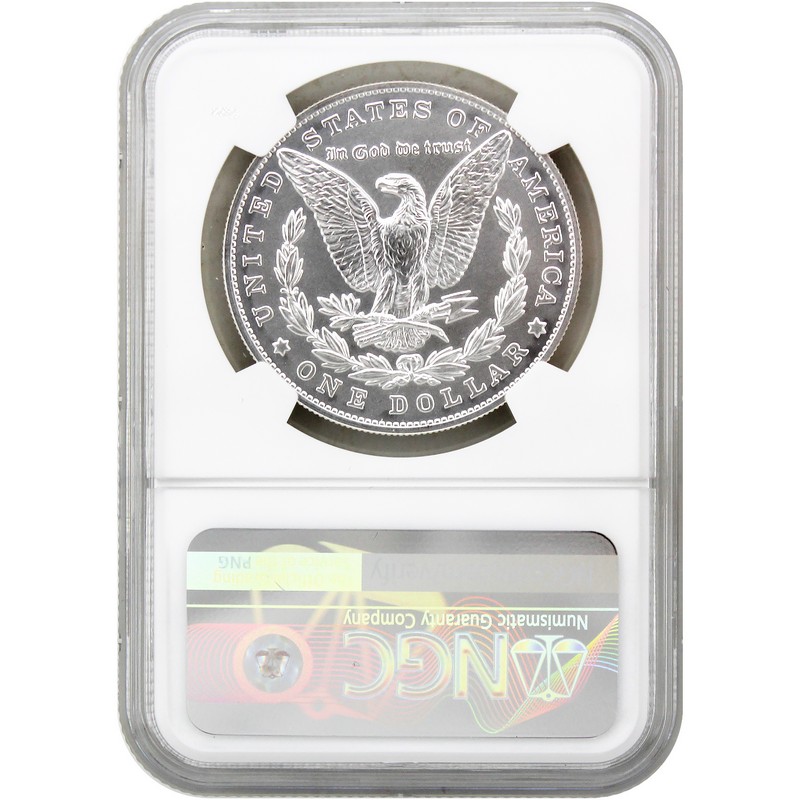 2025 Morgan Silver Dollar NGC MS70 Morgan/Flag Label | The Coin Vault