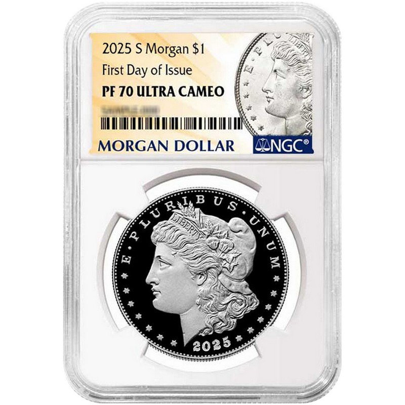 2025 S PF Morgan & Peace NGC PF70 UC FDI Morgan/Peace | The Coin Vault