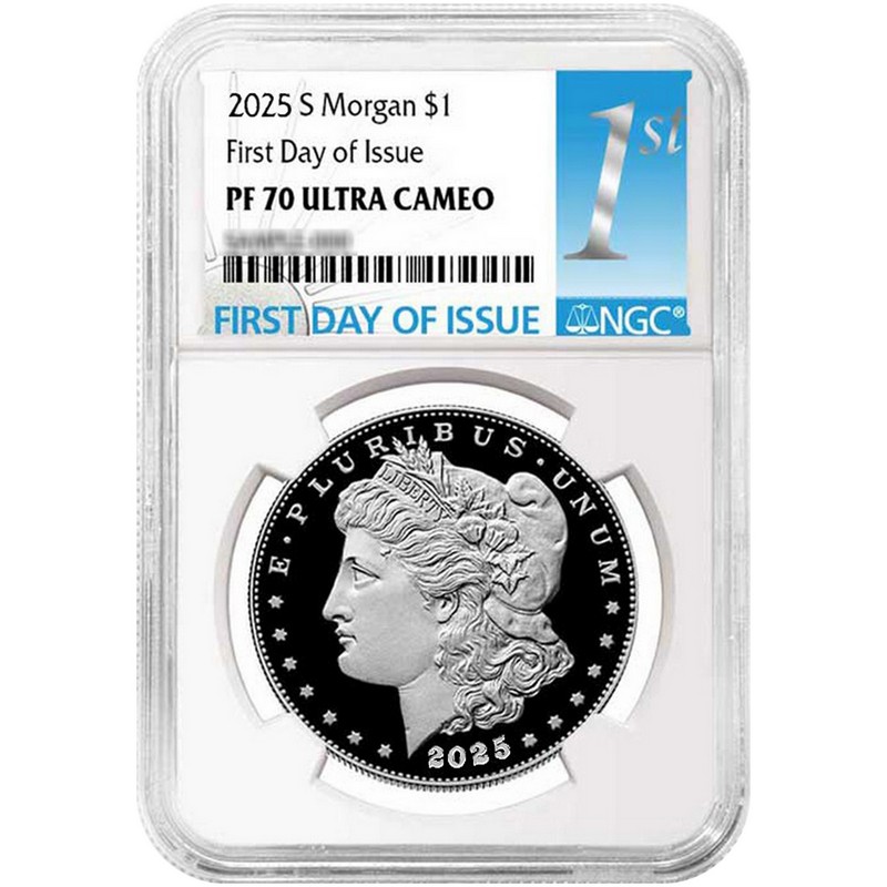 2025 S PF Morgan & Peace Sil NGC PF70 UC FDI | The Coin Vault