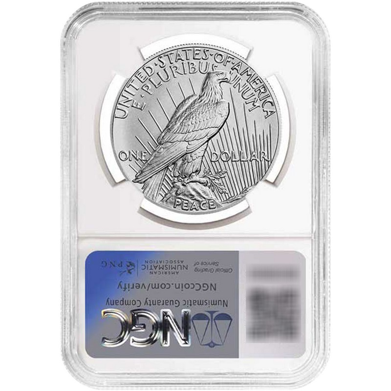 2024 S Reverse Proof Morgan & Peace Silver Dollar Set NGC PF70 FDI