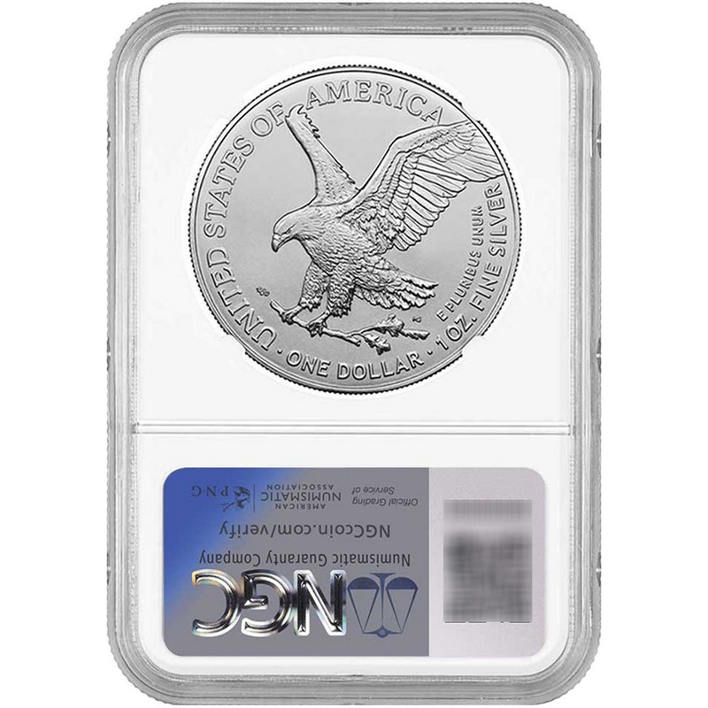 2026 Silver Eagle NGC MS69 Brown Label | The Coin Vault