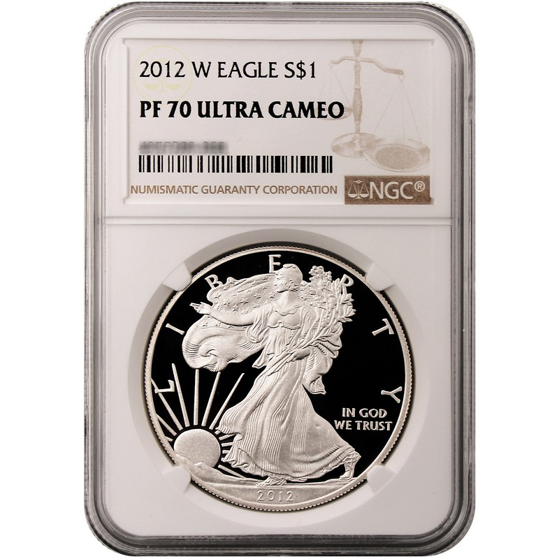 2012W SAE NGC PF70 UC Brown Label | The Coin Vault