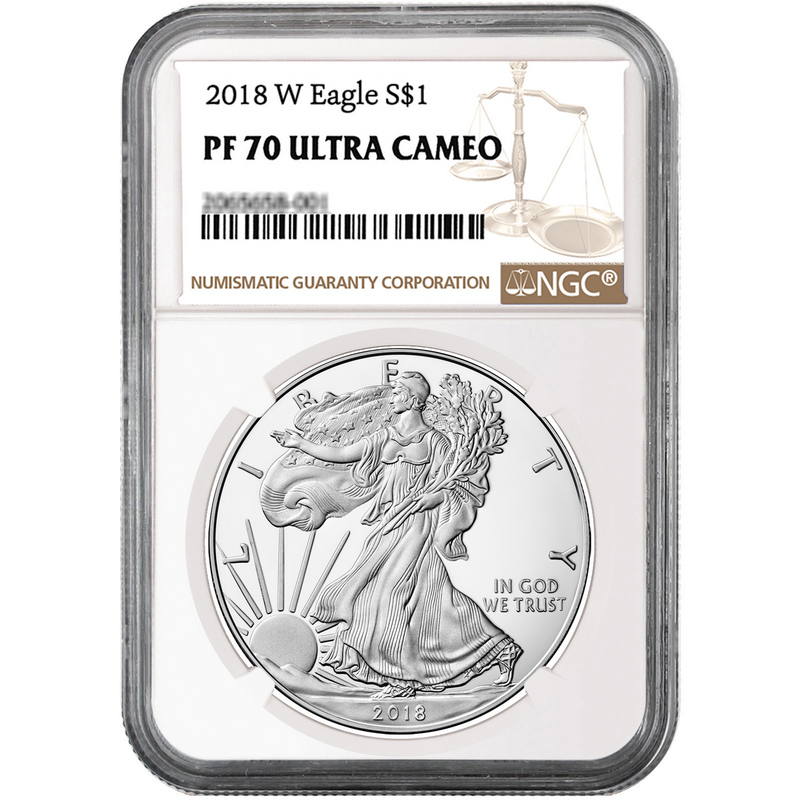 2018W SAE NGC PF70UC Brown Label | TCV