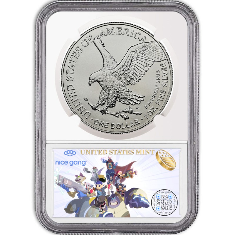 2024 (P) Silver Eagle First Star Privy Release NGC MS70 One