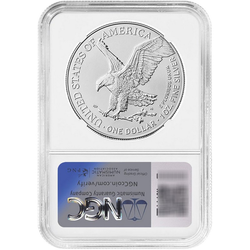 2025 (P) Silver Eagle First Eagle Privy Release NGC MS70 FDI 1st