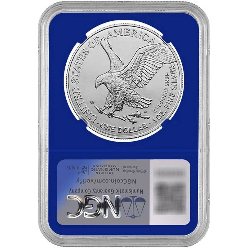 2026 SAE NGC MS70 FDI Red, White, & Blue 1st Label | The Coin Vault