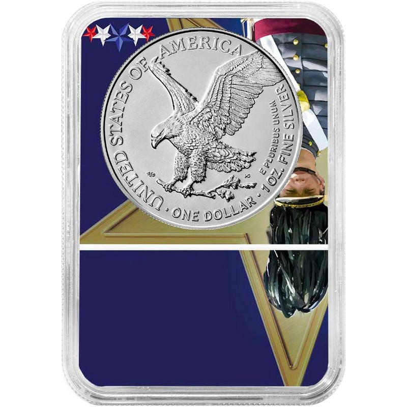 2026 Silver Eagle NGC MS70 FDI West Point Core | The Coin Vault