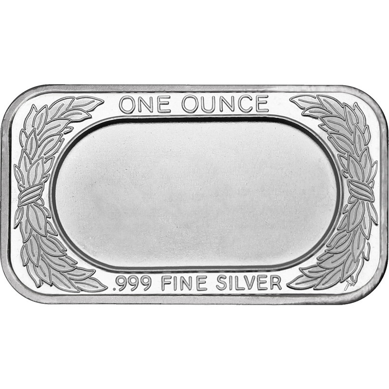 Rose 1oz .999 Fine Silver Bar in Gift Box | The Coin Vault