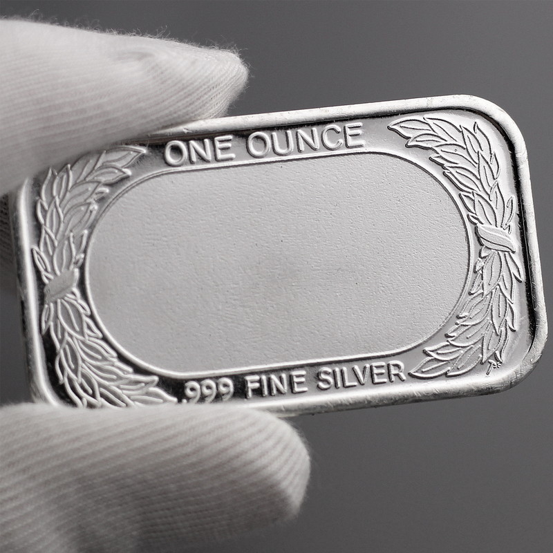 Rose 1oz .999 Fine Silver Bar in Gift Box | The Coin Vault