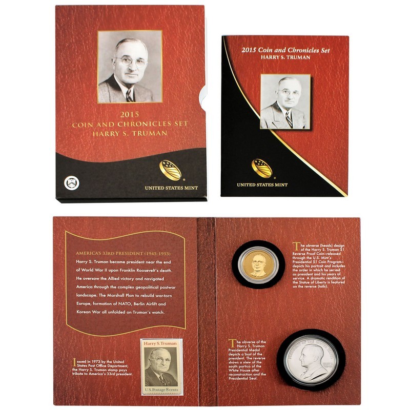 2015 Coin & Chronicles Set – Harry S. Truman | The Coin Vault