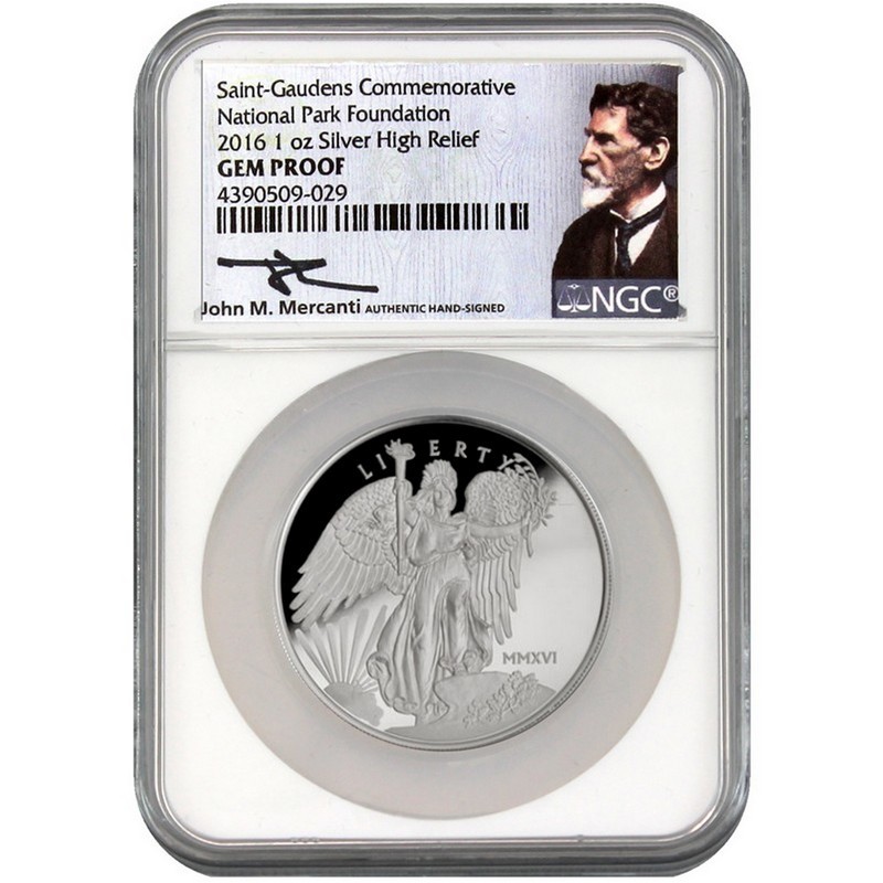 P Saint-Gaudens Nat.Park 1 oz Sil High Relief Gem Proof Details about 2016 P Saint-Gaudens Nat.Park 1 oz Sil High Relief Gem Proof Details about 2016