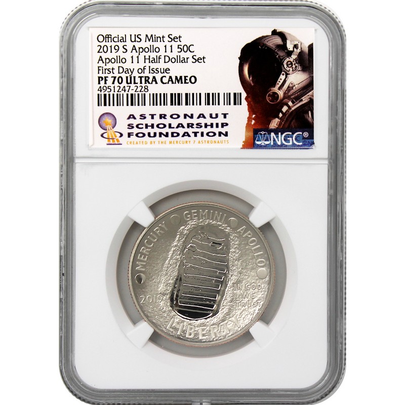 Early Releases 2019 S Clad 50C Proof Kennedy Half Dollar NGC PF70 ULTRA CAMEO
