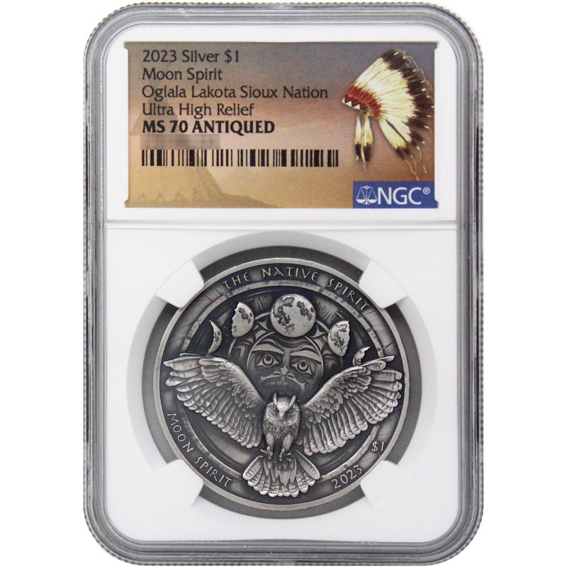 2023 UNA.LION 1oz Silver/GPセット