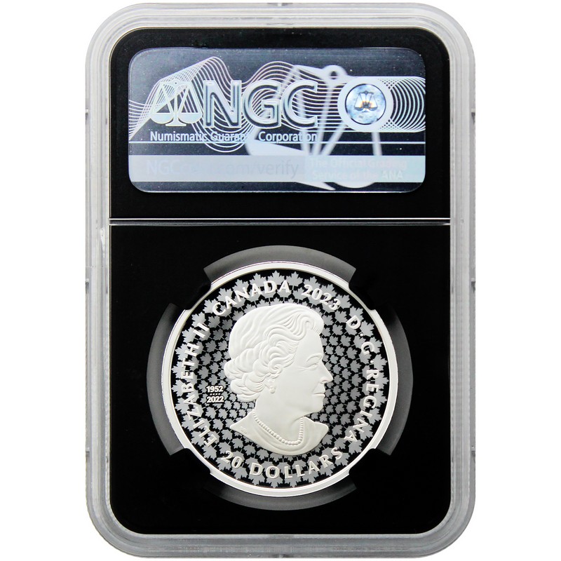 2023 Grizzly Bear Great Hunters Series Silver UHR Proof NGC PF70