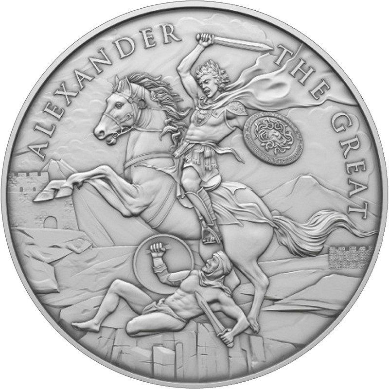 Alexander the Great Legendary Warriors Series 1oz .999