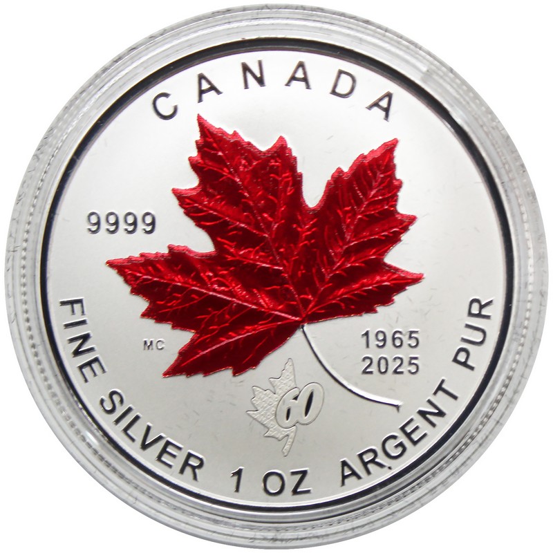 2025 Canada Silver Maple Leaf Fractional Set OGP 5pc 60th