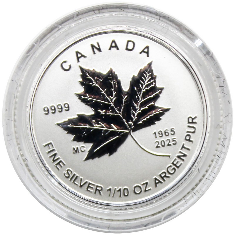 2025 Canada Silver Maple Leaf Fractional Set OGP 5pc 60th