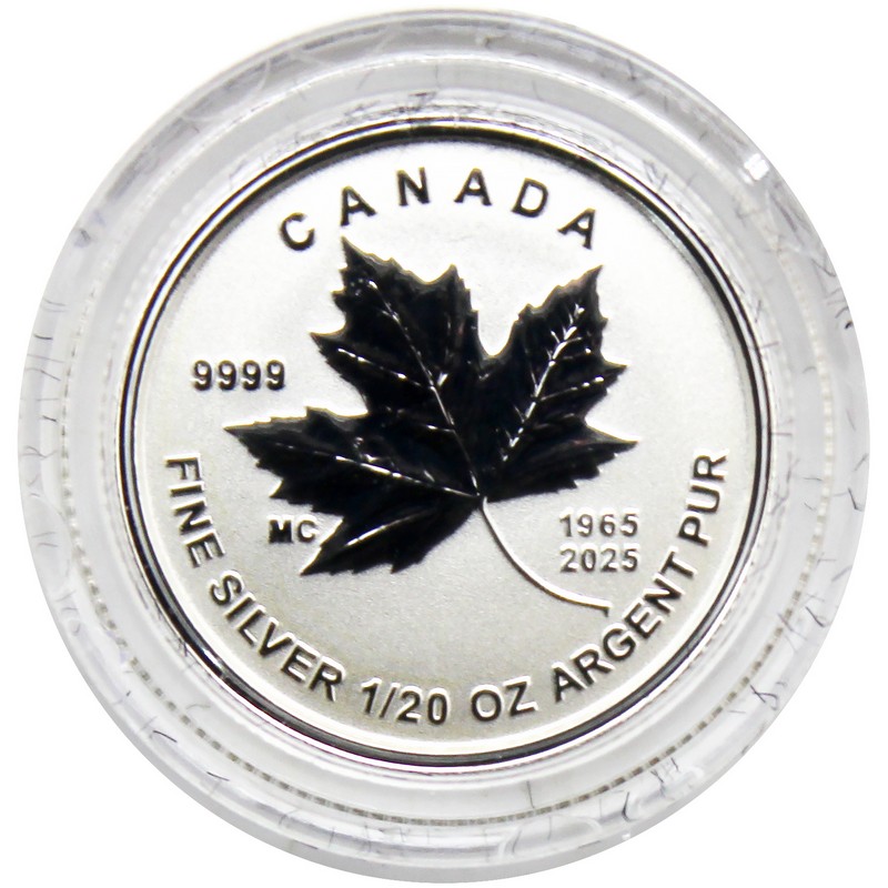 2025 Canada Silver Maple Leaf Fractional Set OGP 5pc 60th