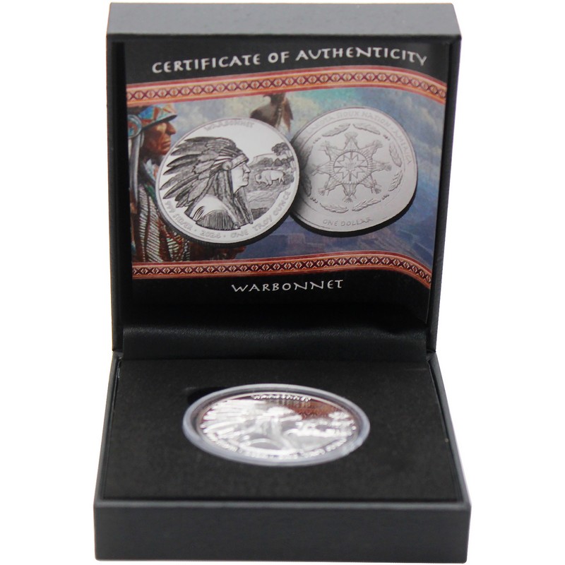 2024 $1 Proof Oglala Lakota Sioux Nation Native American Series