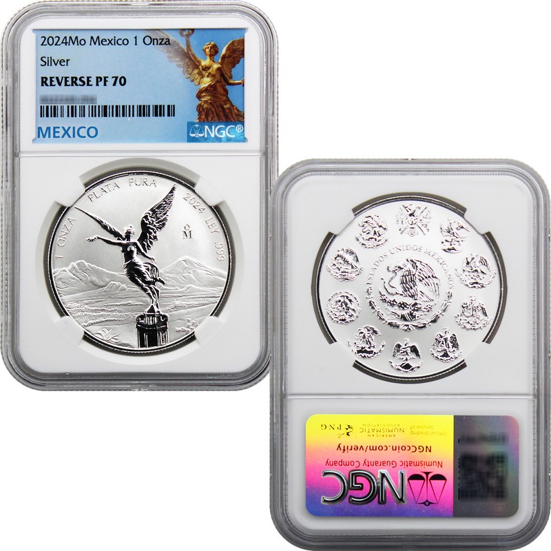 コレクション 2024 Mexico Libertad Silver Coin - PF70 コレクション 2024 Mexico Libertad Silver Coin - PF70 コレクション