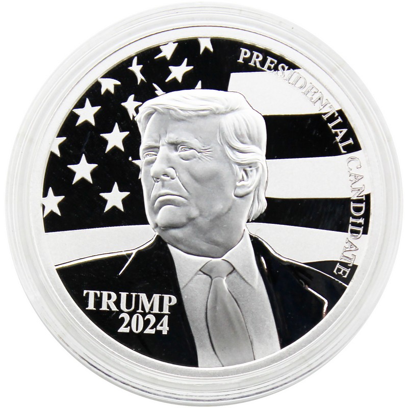 2024 $1 Enhanced Reverse Proof Liberia 1oz Silver High Relief